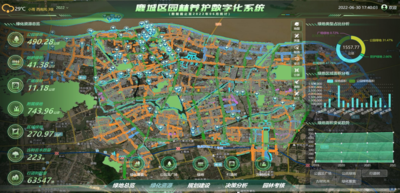 建设“一云一网一平台一网一屏一区域”平台，实现区级管理单位和养护单位数据资源互联互通。